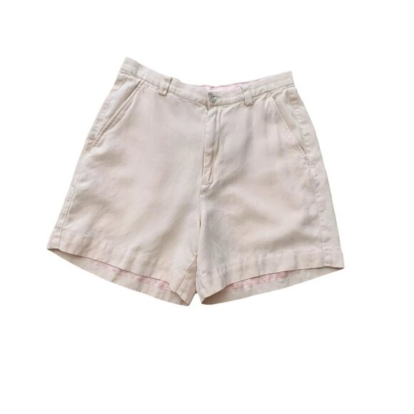 Tommy Bahama Women's Silk Pleated Shorts Soft Peach Size 10 - Picture 1 of 8
